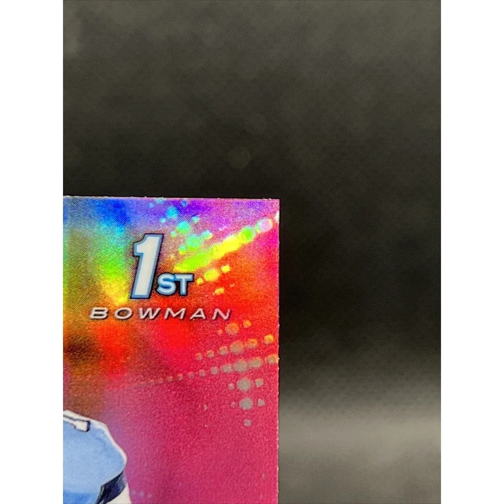 SAM HOWELL RC 2022 1ST BOWMAN CHROME‎ UNIVERSITY PINK REFRACTOR 🔥🔥Commanders